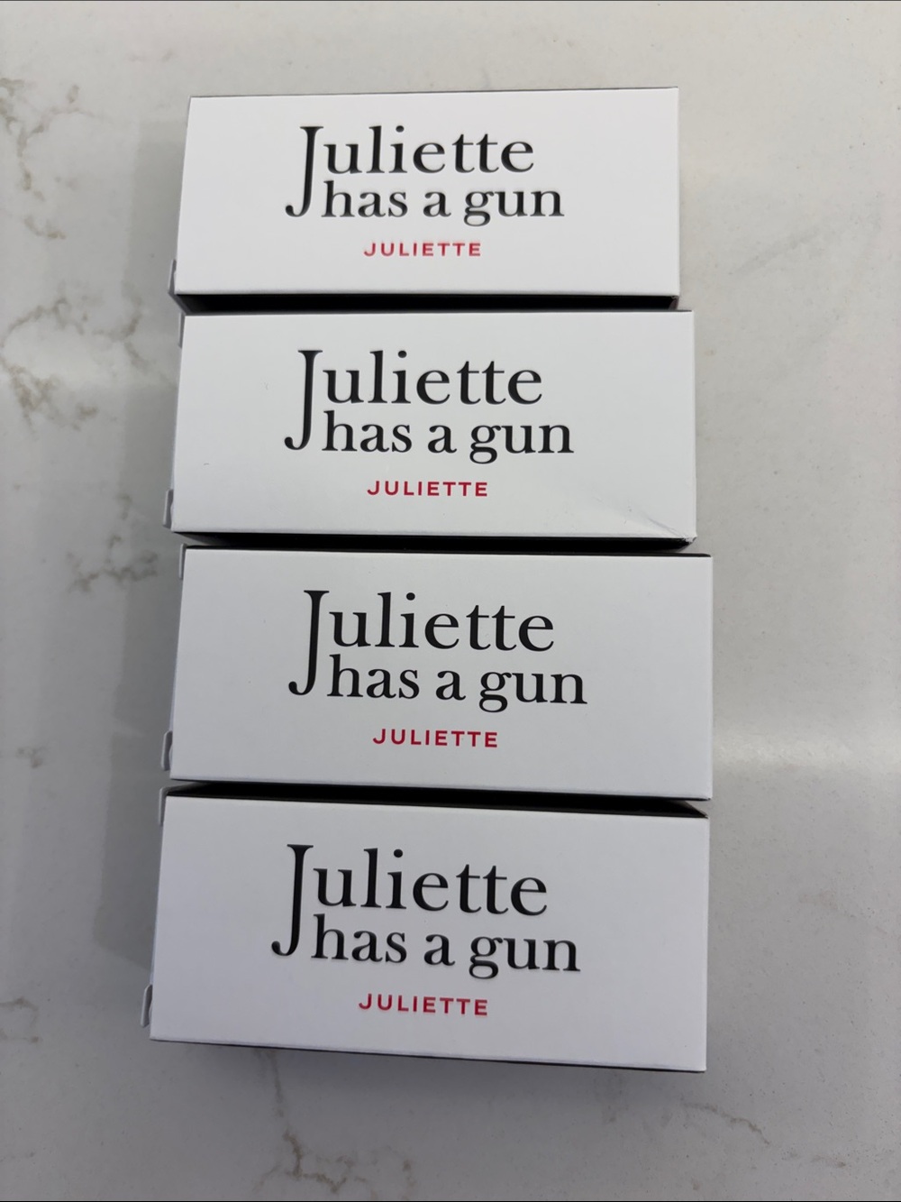 NEW Juliette Has A Gun Fragrance-Juliette Discovery Set 4 Samples NIB